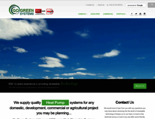 gogreensystems.co.uk screenshot