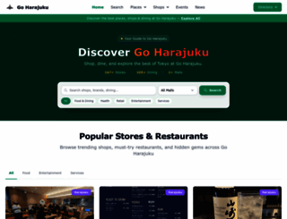 goharajuku.com screenshot