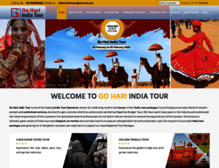 gohariindiatour.com screenshot
