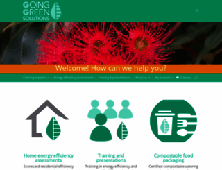 goinggreensolutions.com.au screenshot