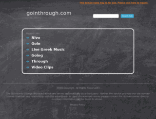 gointhrough.com screenshot