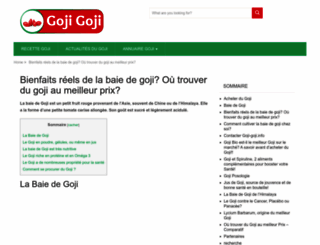goji-goji.info screenshot