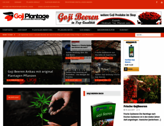 goji-plantage.de screenshot