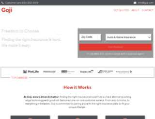 goji.com screenshot