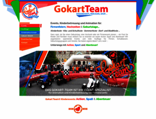 gokart-team.de screenshot