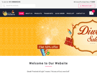 gokulcrackers.com screenshot