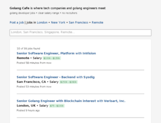 golang.cafe screenshot