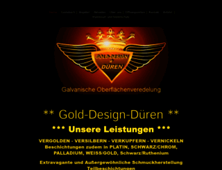 gold-design-dueren.de screenshot