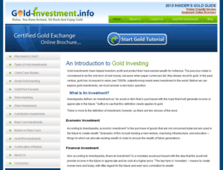 gold-investment.info screenshot