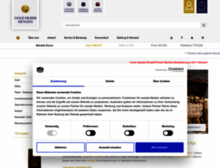 gold-silber-muenzen-shop.de screenshot