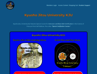 gold.kyushojitsu-university.com screenshot