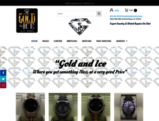 goldandice.com screenshot