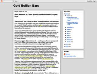 goldbullionadvisors.blogspot.com screenshot