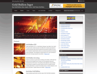 goldbullioningot.com screenshot
