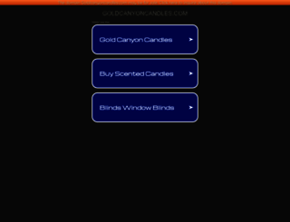 goldcanyoncandles.com screenshot