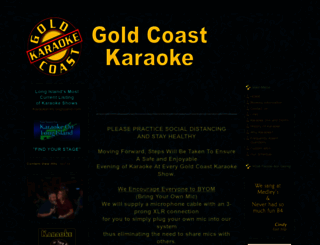 goldcoastkaraoke.com screenshot