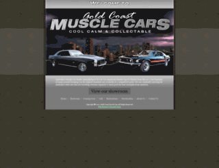 goldcoastmusclecars.com.au screenshot