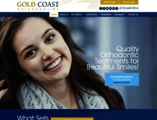 goldcoastorthodontics.com screenshot