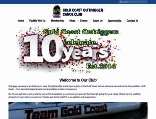 goldcoastoutriggers.com screenshot