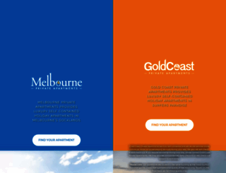 goldcoastprivateapartments.com.au screenshot