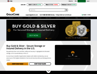 goldcore.com screenshot