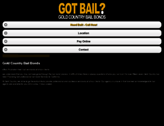 goldcountrybail.com screenshot