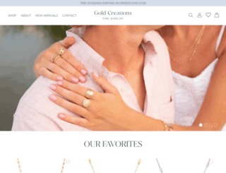 goldcreationschas.com screenshot