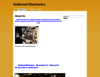 goldcrestelectronics.com screenshot