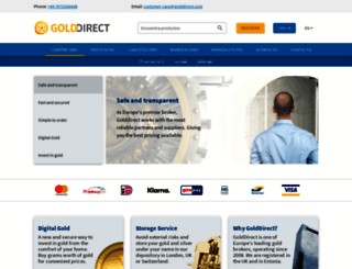 golddirect.es screenshot