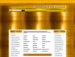 golddirectory.info screenshot