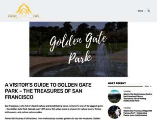 golden-gate-park.com screenshot