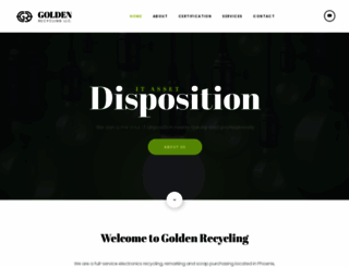 golden-recycling.com screenshot