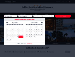 golden-rock-beach.hotels-of-marmaris.com screenshot