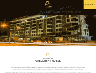 goldenbayhotel.my screenshot