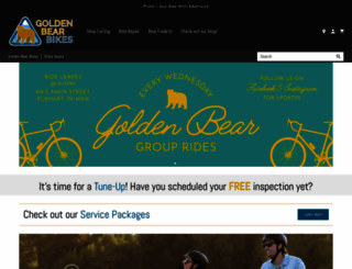 goldenbearbikes.com screenshot