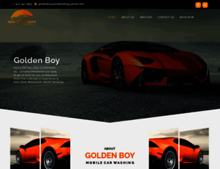 goldenboyautodetailing.com screenshot