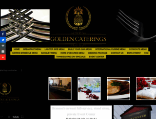 goldencaterings.com screenshot
