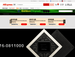 goldenchipset.aliexpress.com screenshot