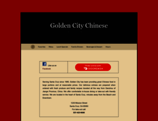 goldencityfood.wordpress.com screenshot