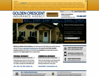 goldencrescentagency.com screenshot