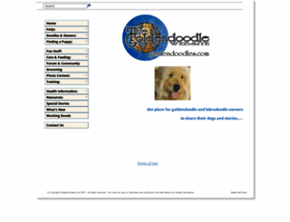 goldendoodles.com screenshot