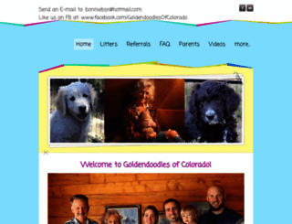 goldendoodlesofcolorado.com screenshot