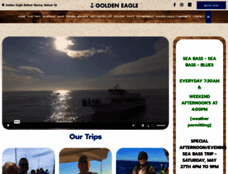 goldeneaglefishing.com screenshot
