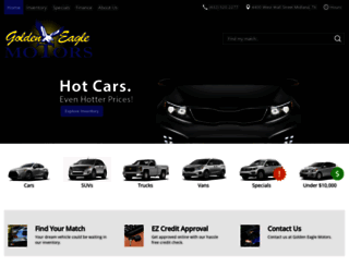 goldeneaglemotors.com screenshot