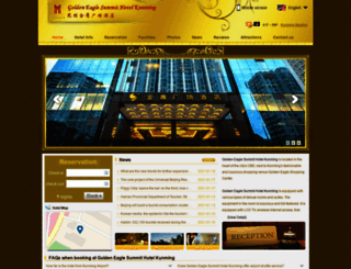 goldeneaglesummithotel.com screenshot