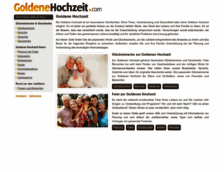 goldenehochzeit.com screenshot