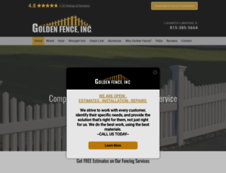 goldenfenceinc.com screenshot