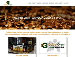 goldengreen.com screenshot