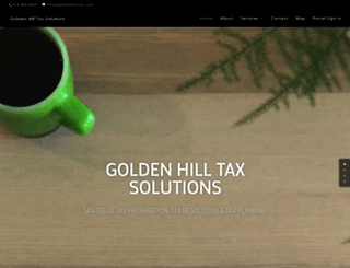 goldenhilltax.com screenshot