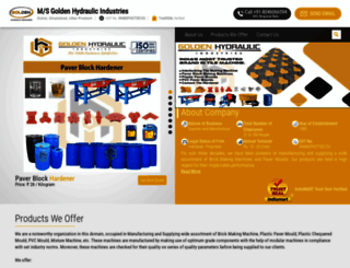 goldenhydraulics.com screenshot